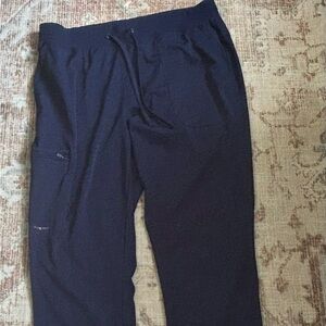 Healing Hands navy blue scrub pants